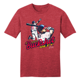 Official Austin Riley MLBPA Tee Heather Red